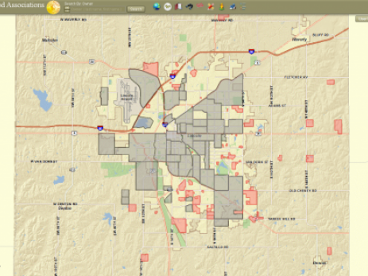 New City Map Site Has Info On Neighborhood Homeowners Associations Local Government Journalstar Com Lincoln Ne Neighborhoods Map