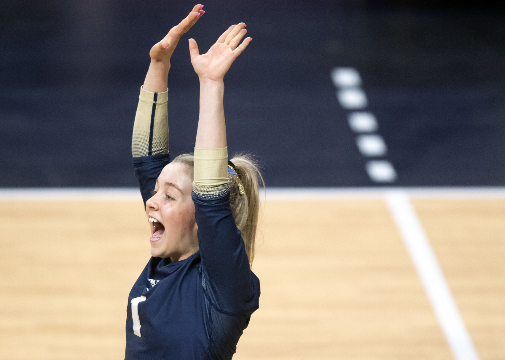 Photos: Nebraska State Volleyball Tournament Semifinals, Nov. 3