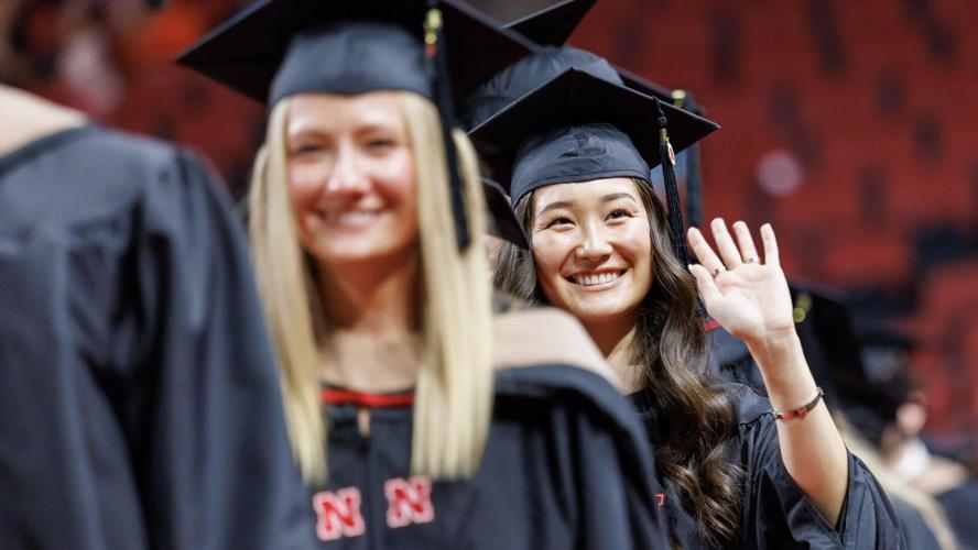 Husker graduates encouraged to lead with purpose, uplift others