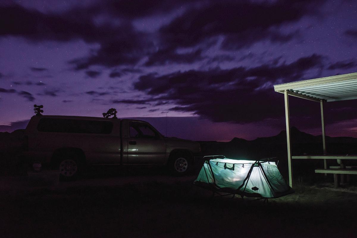 Solo camping