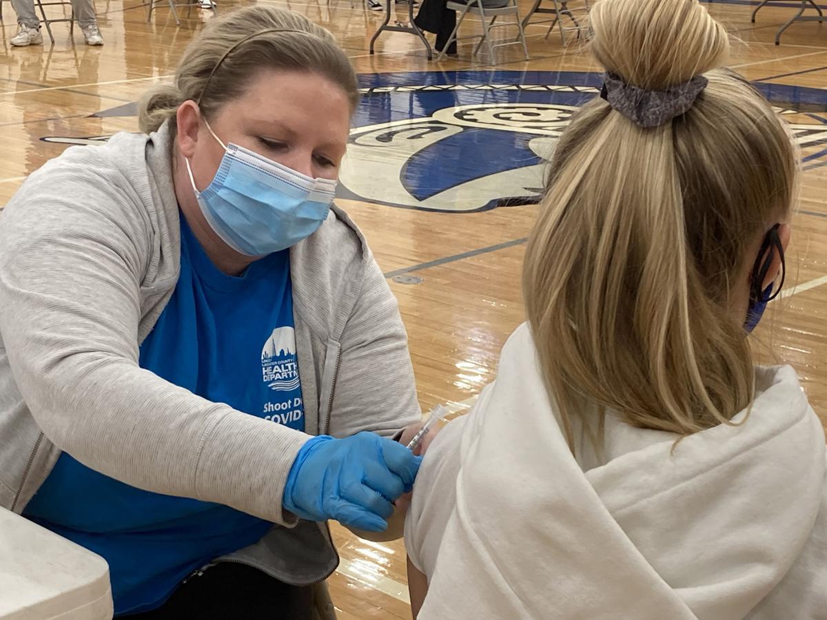 Vaccination clinic at Lincoln East