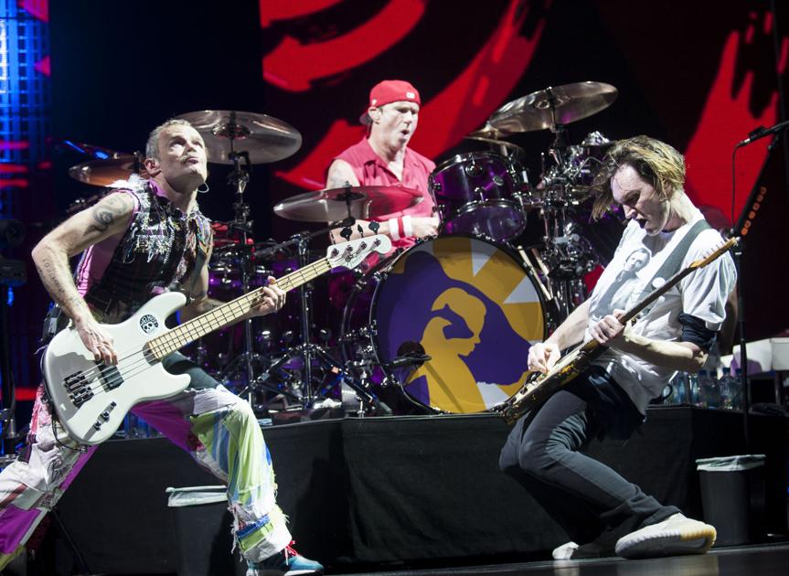 Review Red Hot Chili Peppers deliver best rock show yet at arena