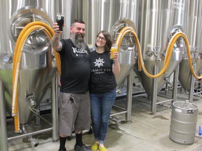 Sam and Michelle Riggins at Cosmic Eye