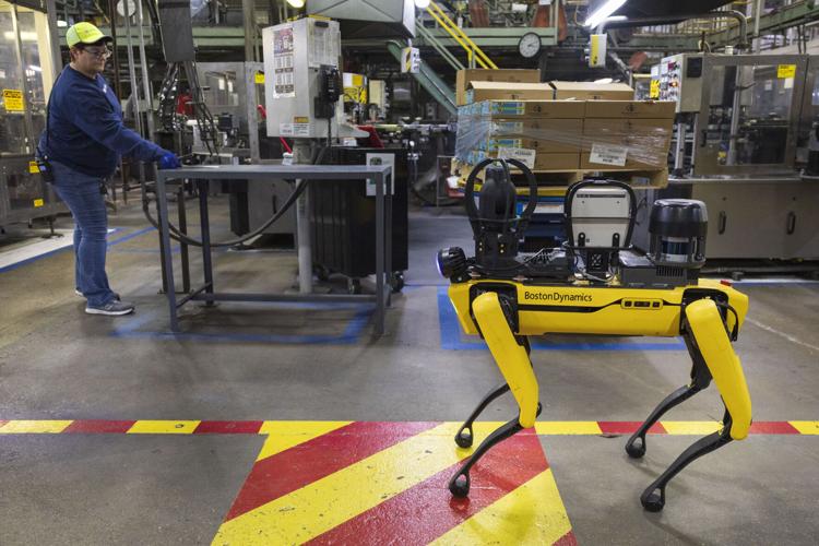 Robot 'dog' changes maintenance at Crete pet food factory