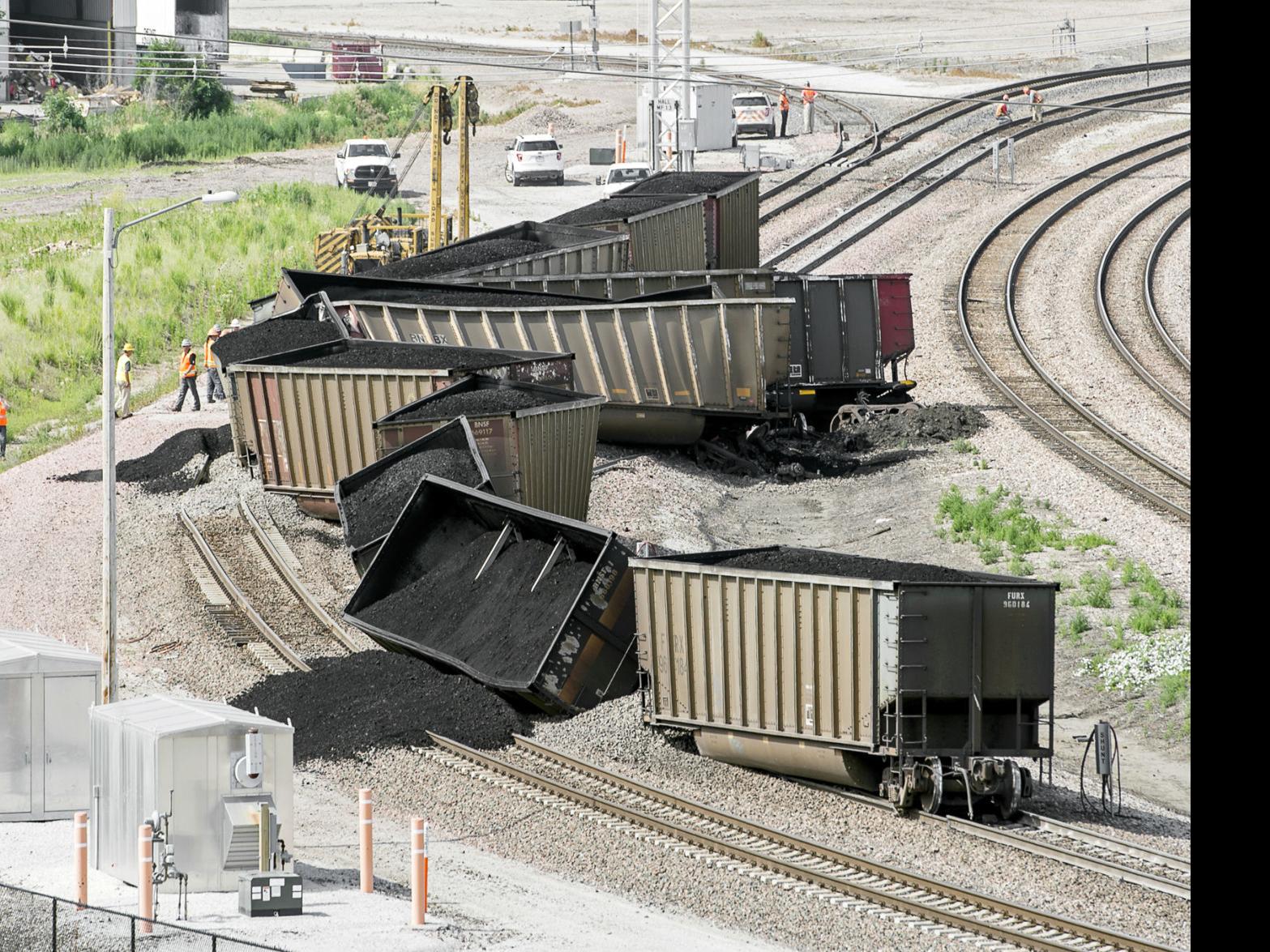Coal Cars Off The Track Near Arena Crime And Courts Journalstar Com