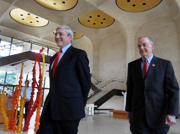 Graham Spanier, Harvey Perlman