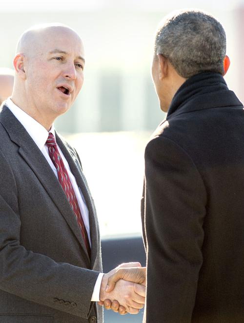 President Obama visit to Nebraska