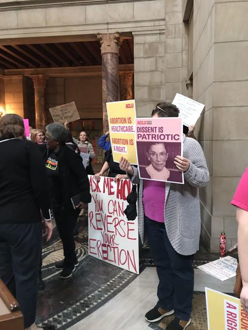 Abortion rally