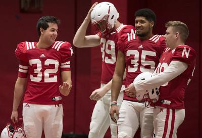 Nebraska football practice, 4/3