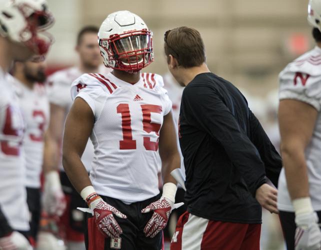 Nebraska football, first day of spring practice, 3/4