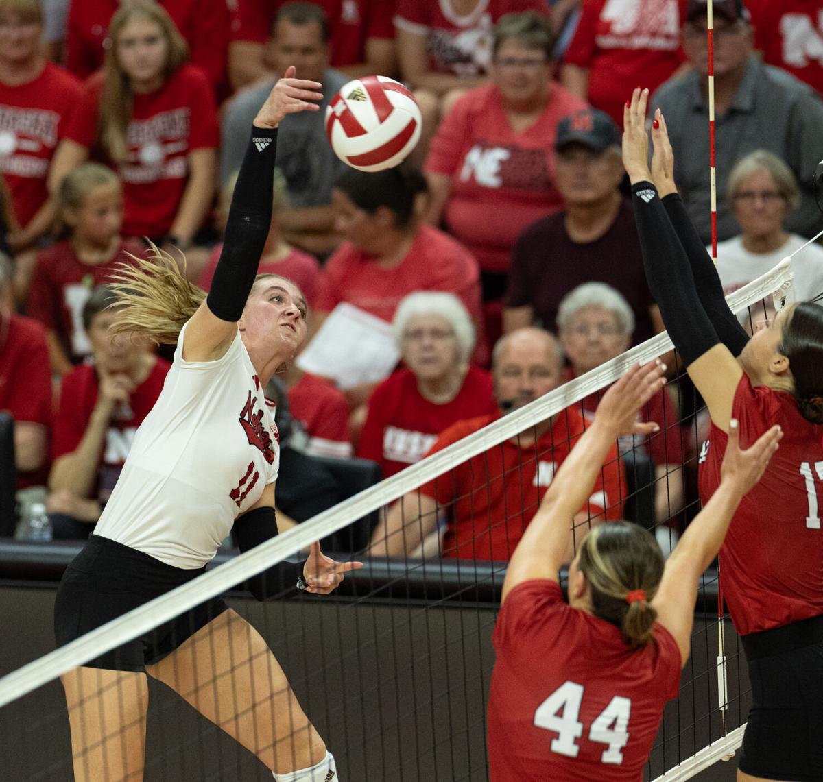 Nebraska Volleyball Hayden Mendelson Number 44 Jersey