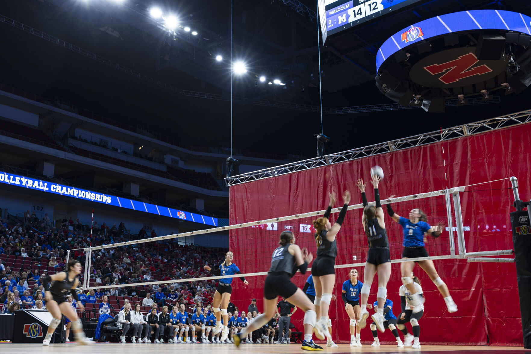 Nebraska High School State Volleyball Tournament: Scoreboard