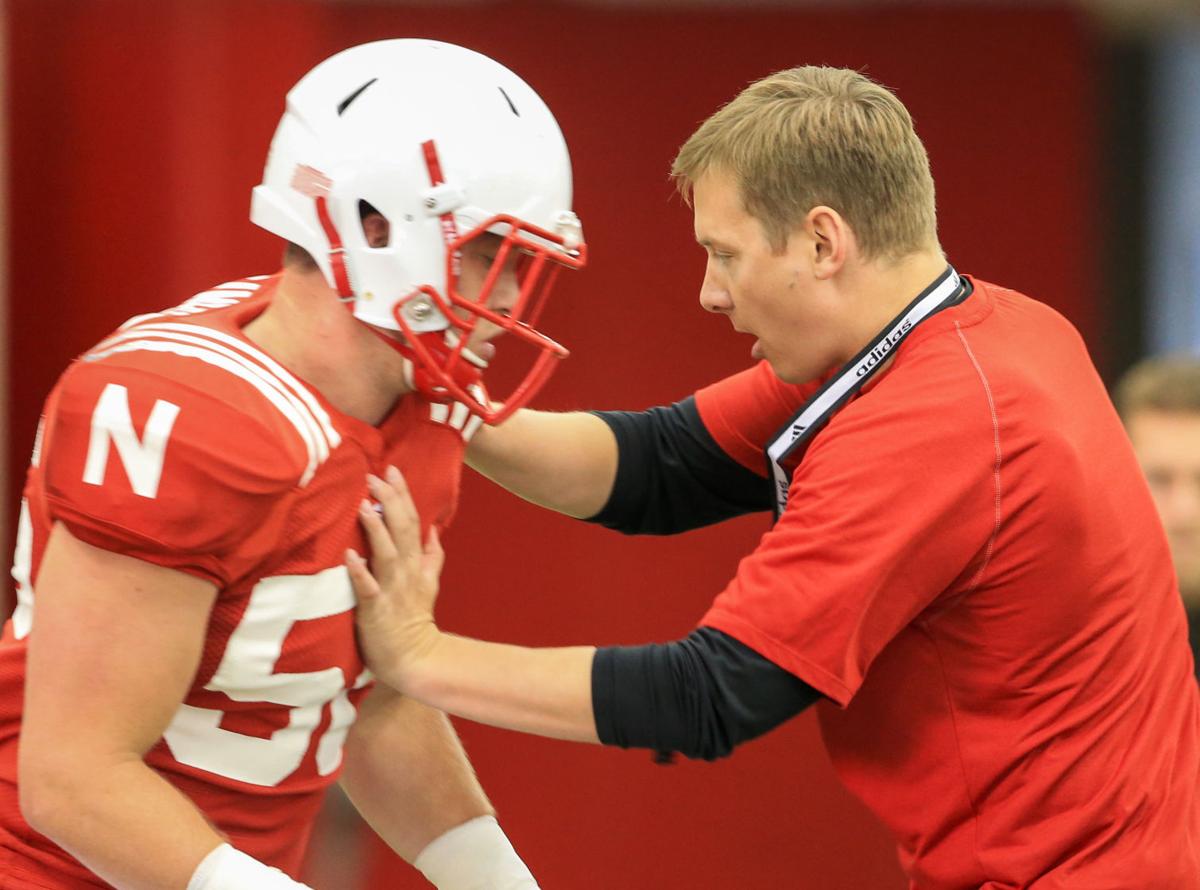 Nebraska Practice Football