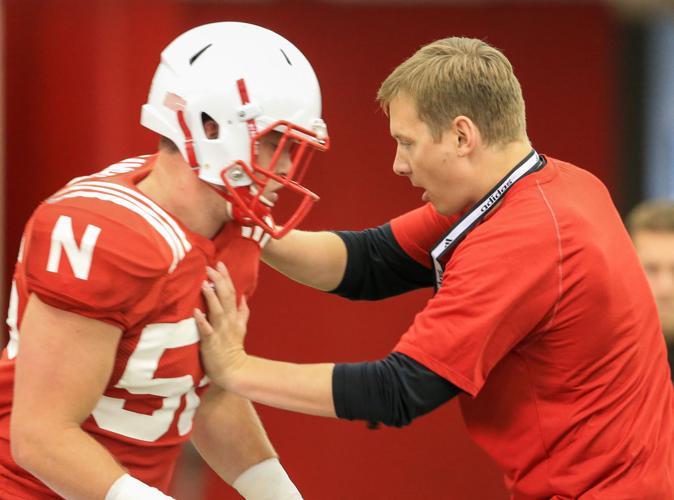 Nebraska Practice Football