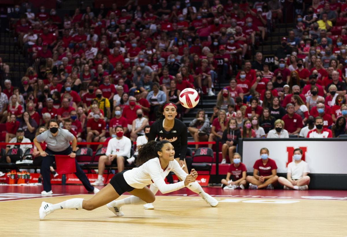 NU volleyball Red-White Scrimmage, 8.21