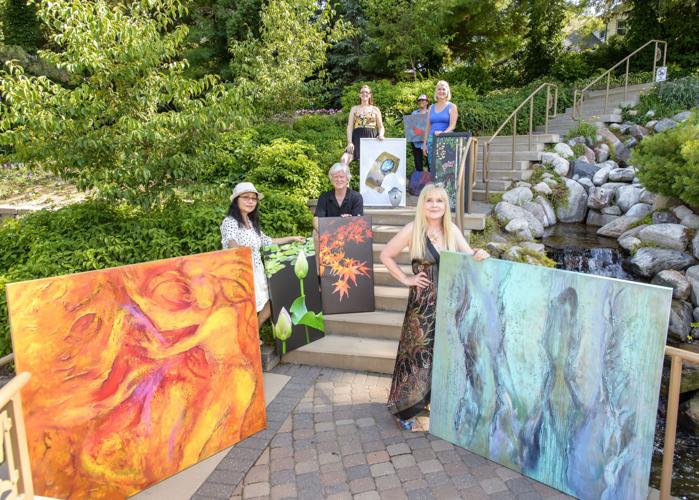 Artists at Sunken Gardens