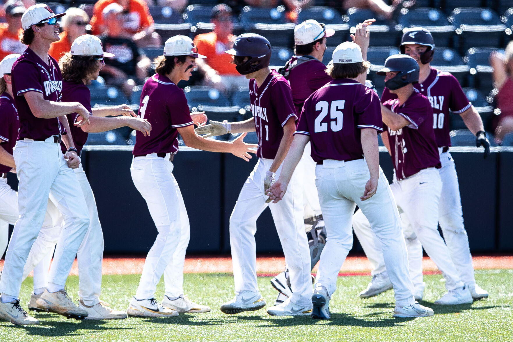 Class B baseball Playing with nothing to lose 8th seeded