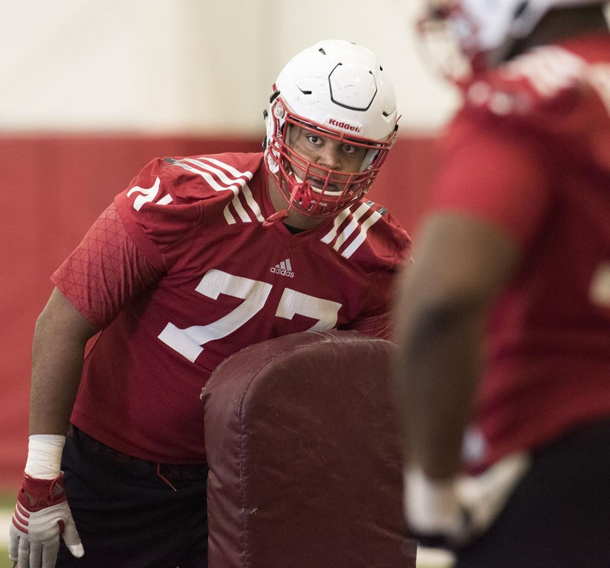 Spring football practice, 3.5.2016