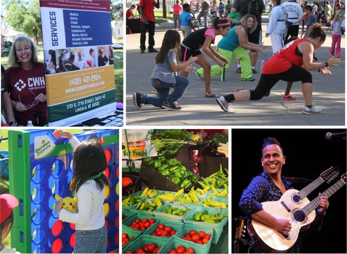 Streets Alive route highlights collage