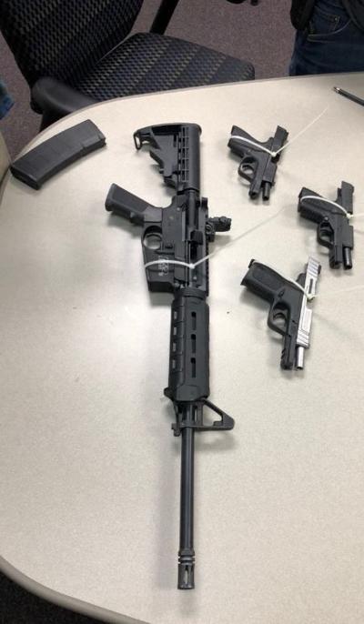 Recovered guns