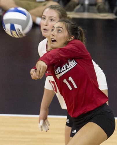 Nebraska vs. Kansas State Omaha Challenge Volleyball, 9.15.2017