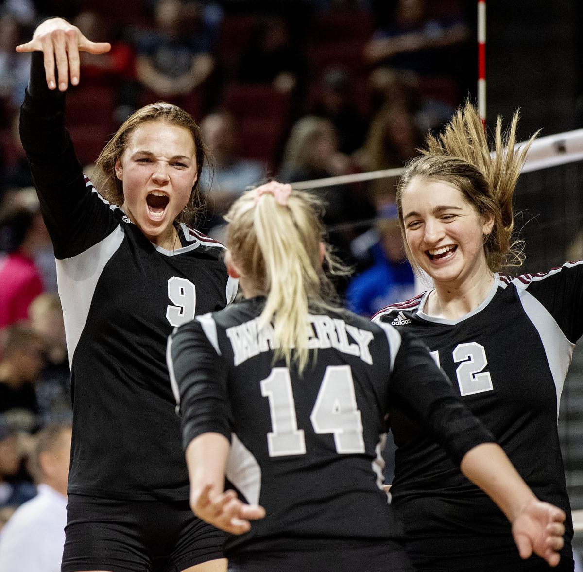 State volleyball, Waverly vs. Northwest, 11.7