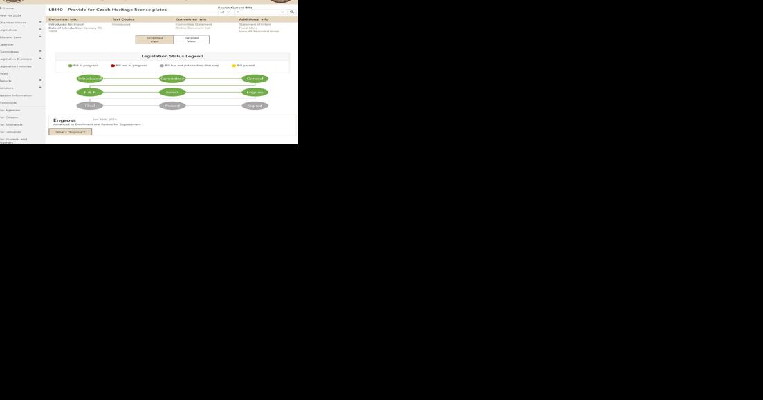 Nebraska Legislature rolls our new website features - Vimarsana News