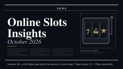 Online slots October 2026