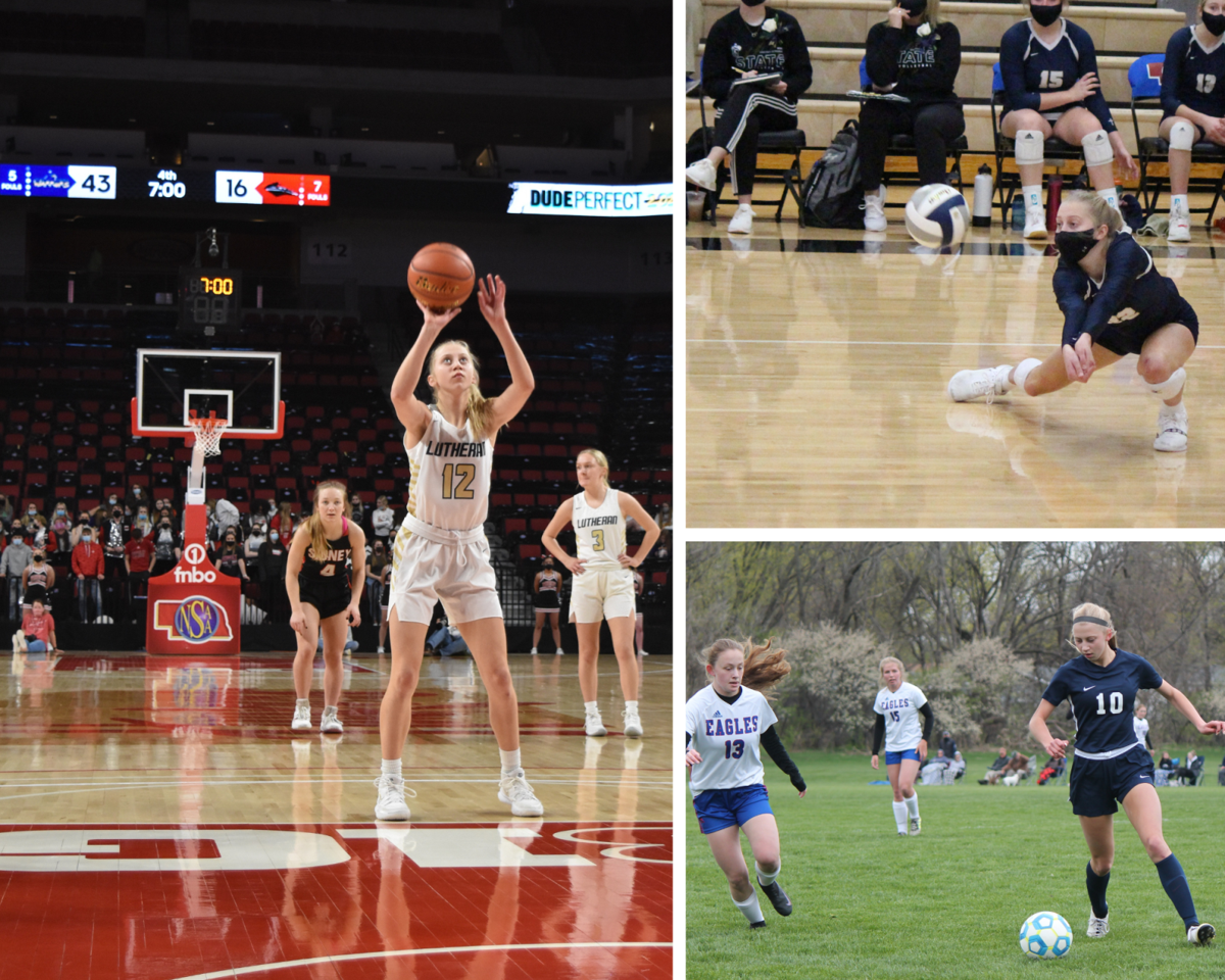 Shanae Bergt of Lincoln Lutheran