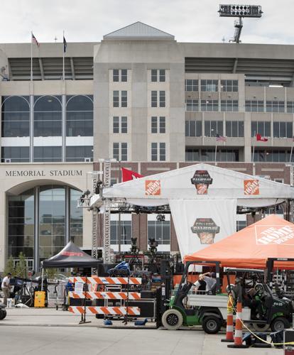 ESPN College GameDay set construction