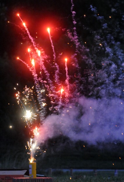 Fireworks shoot-off