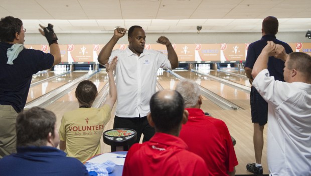 Special Olympics - bowling
