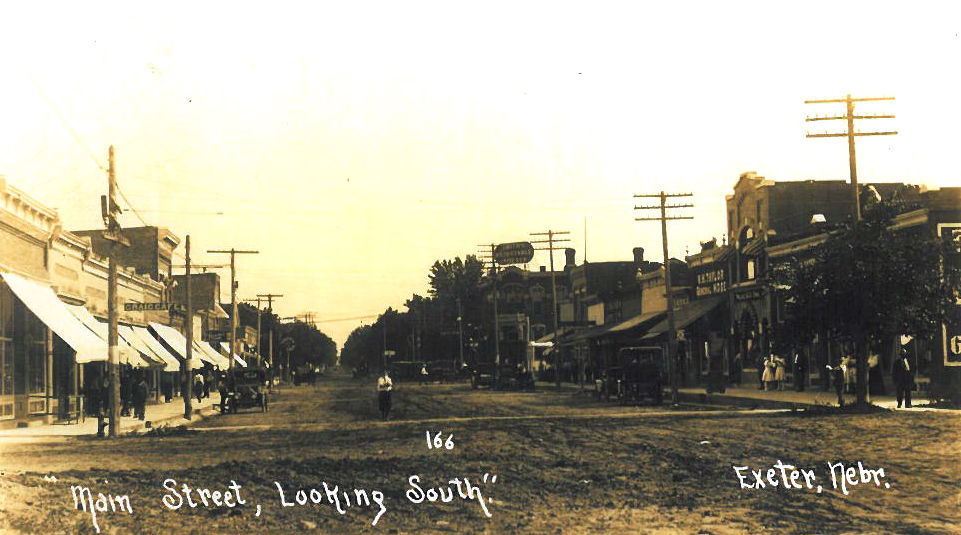 Jim McKee Exeter, an alphabet town between Dorchester and Fairmont