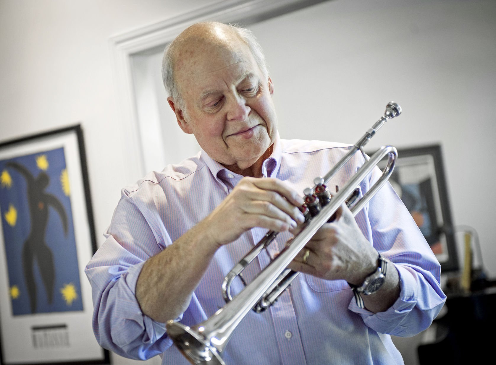 A music teacher, a well-traveled trumpet, and Doc Severinsen's
