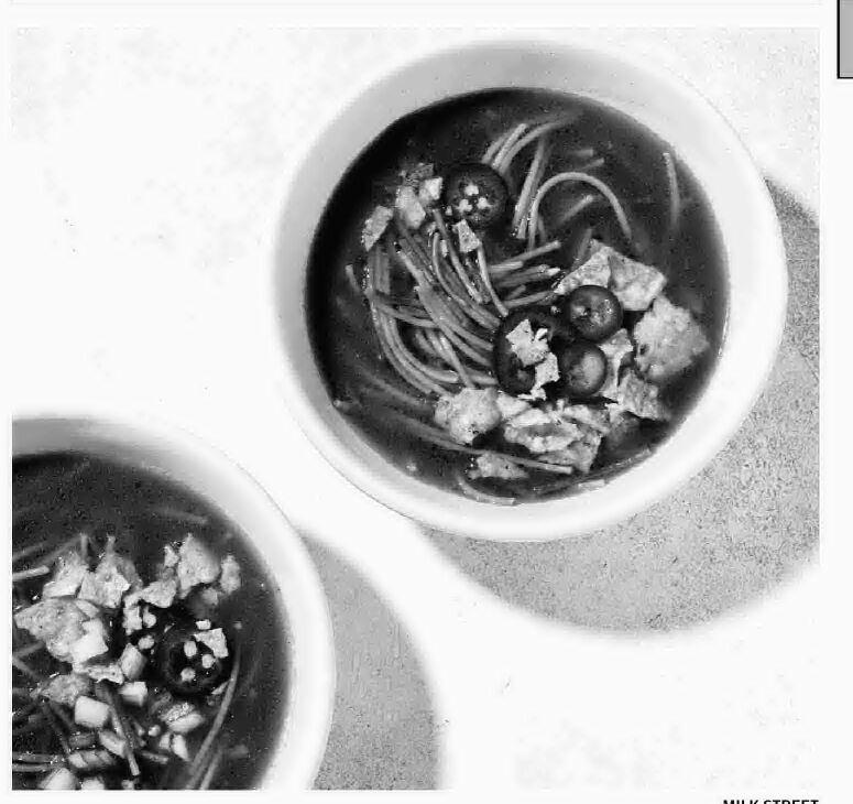 Mexican soup takes less than 30 minutes