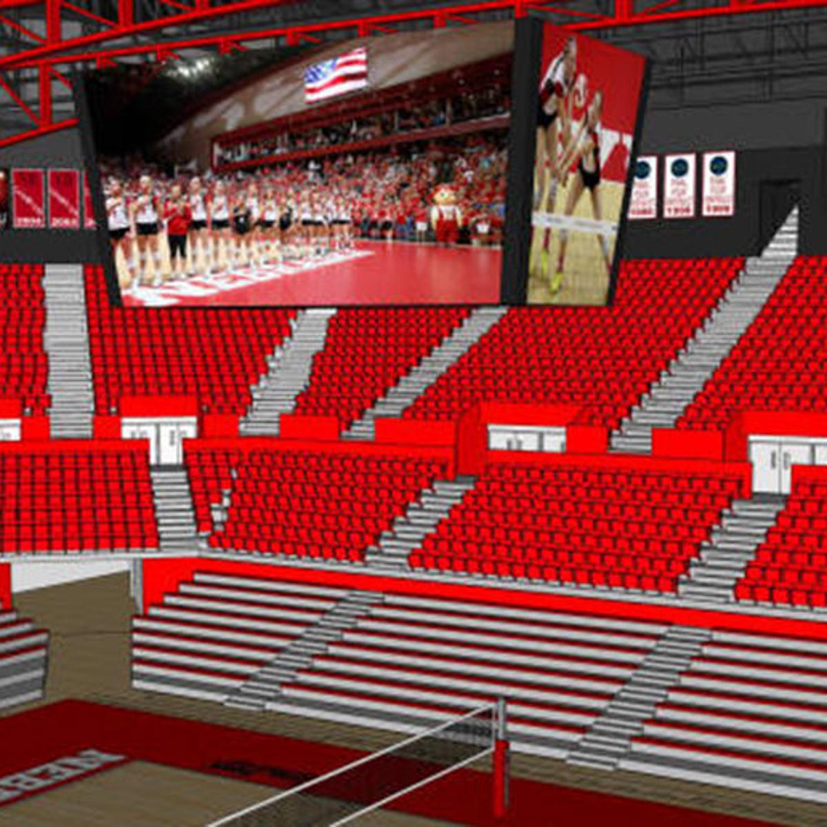 Nebraska Volleyball Seating Chart Devaney