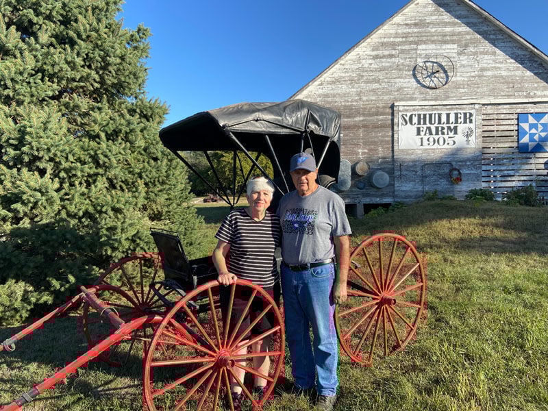 Schullers and buggy