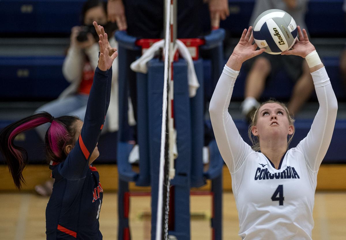 Midland at Concordia volleyball, 9.30