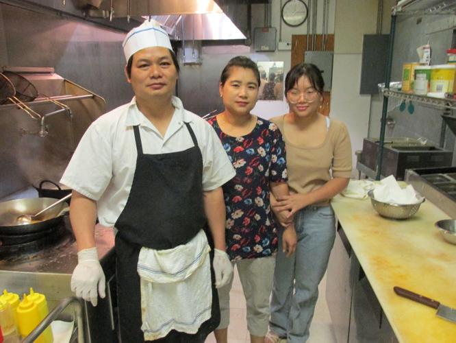 The restaurant is a family affair
