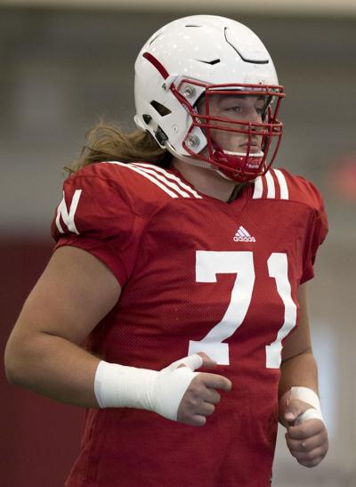 NU football practice, 9.5.2017