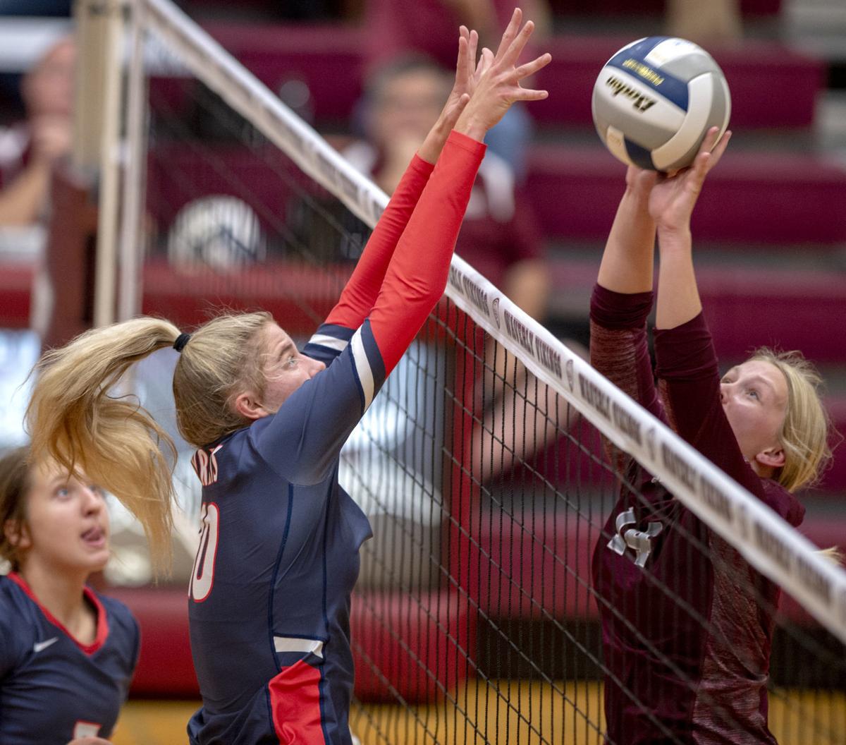 State volleyball Waverly's Evans serving on and off the volleyball court