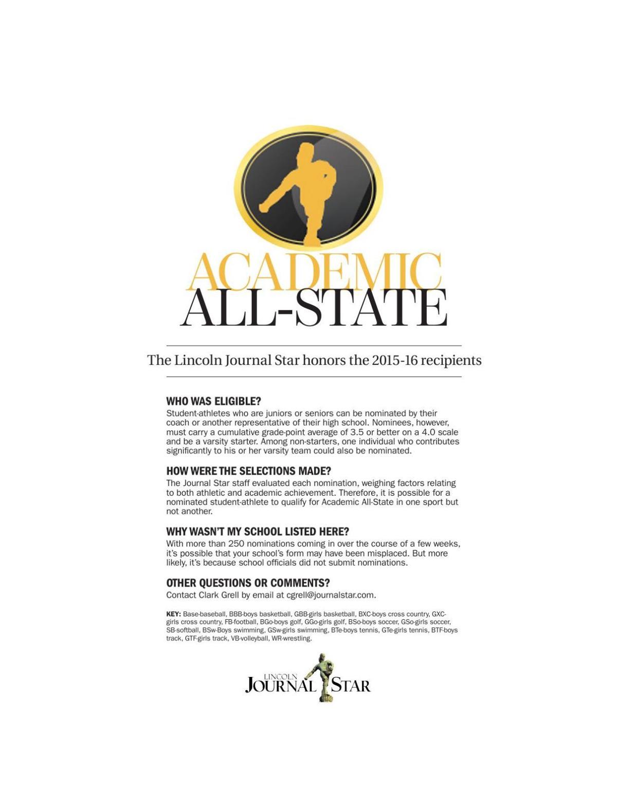 Academic AllState The state honorees list (PDF)