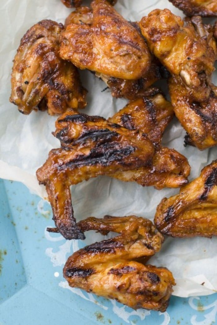 Sticky, Sweet, Spicy -- Great Grilled Chicken Wings | Recipes ...