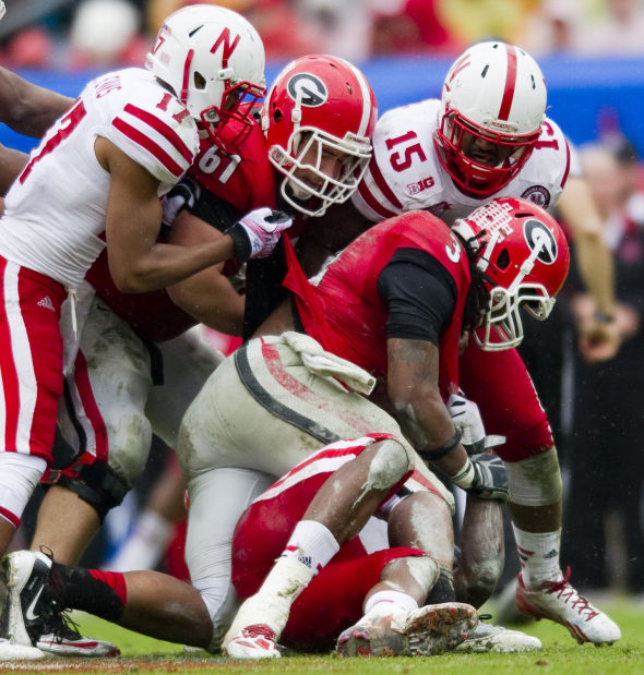Gator Bowl, Nebraska vs. Georgia, 1.1.14