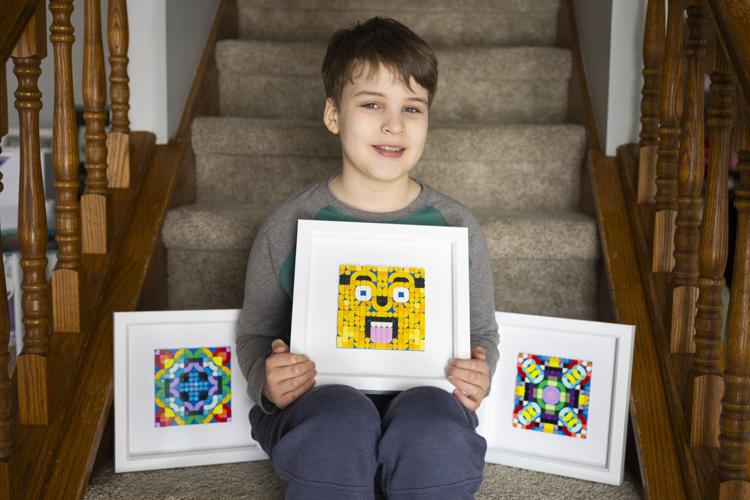 LEGO mosaic art, 2.24
