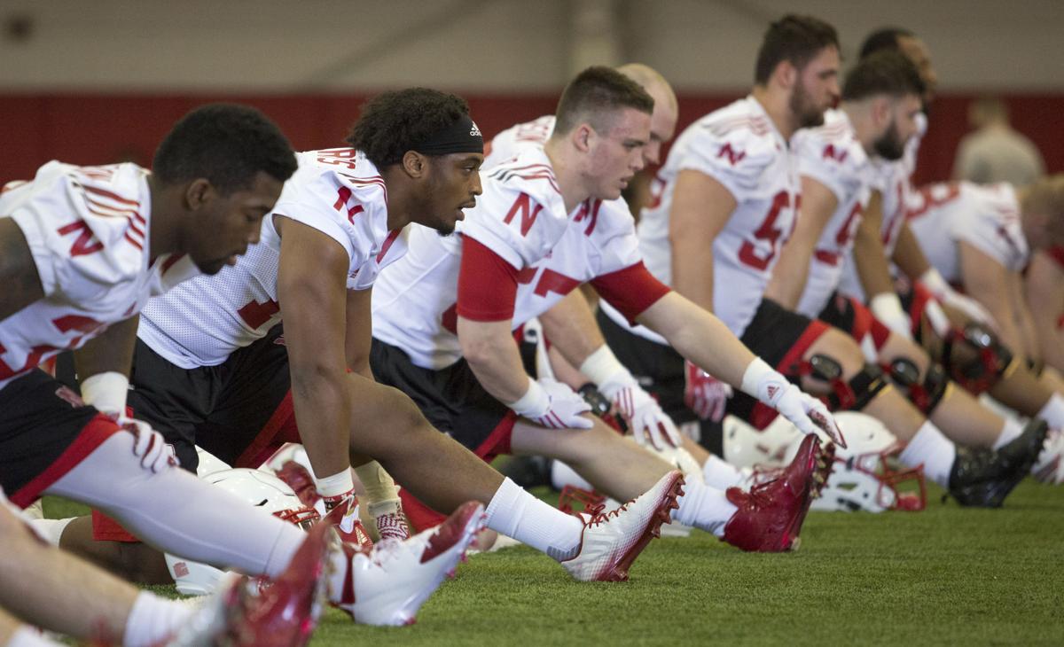 Nebraska football, first day of spring practice, 3/4/17