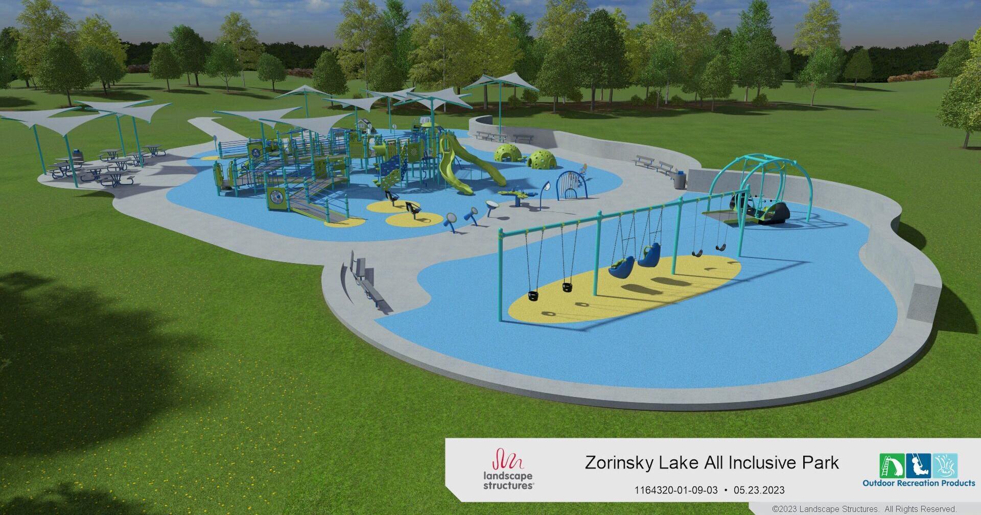 New inclusive playground coming to Omaha's Zorinsky Lake Park - Vimarsana News