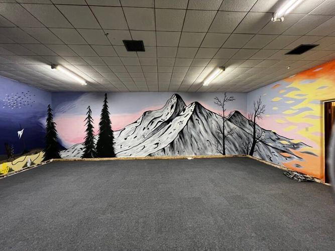 Axtell church mural
