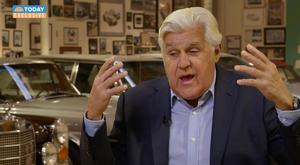 Jay Leno details how his 'face caught on fire' in first interview since accident
