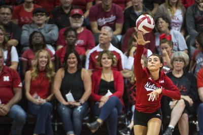 NU volleyball vs. Michigan, 9/21/18